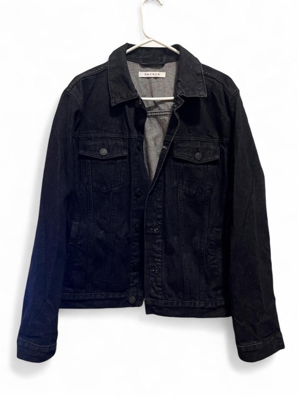 PacSun black denim jacket